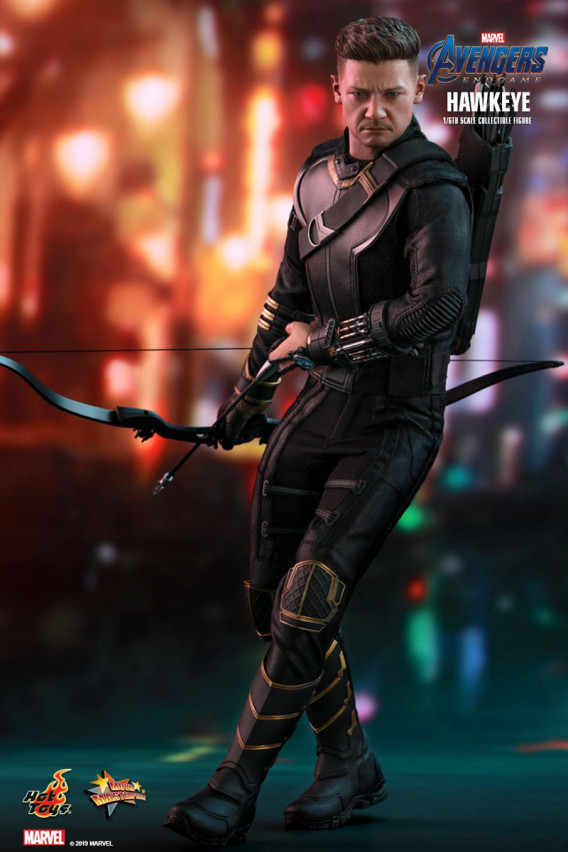 Колекційна фігура Hawkeye Normal - Avengers Endgame, Hot Toys, арт. 80127 2