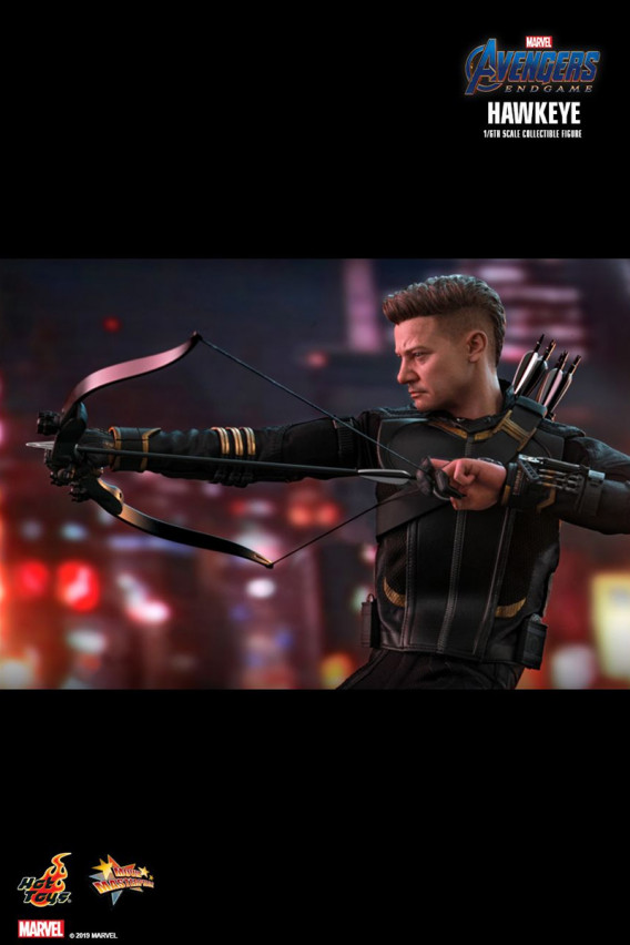 Колекційна фігура Hawkeye Normal - Avengers Endgame, Hot Toys, арт. 80127 8