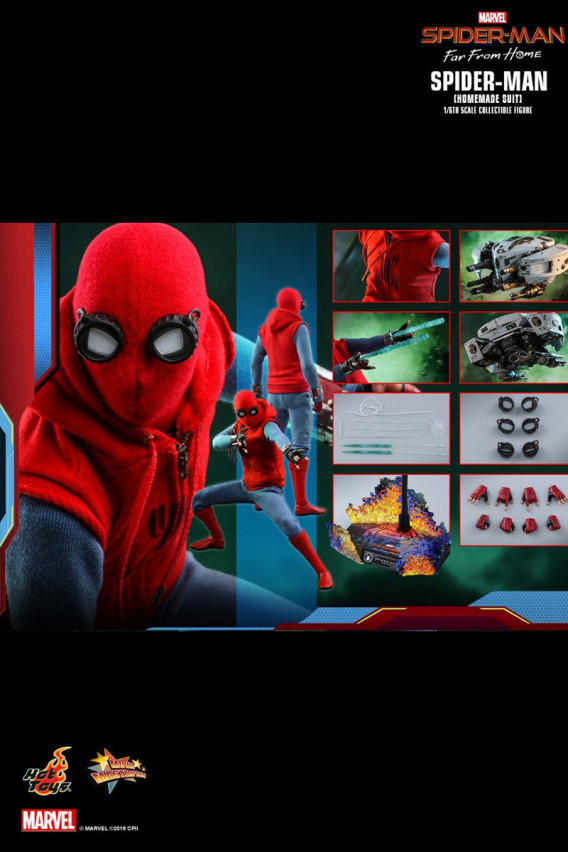 Колекційна фігура Spider-man Homemade Suit DX, Hot Toys, арт. 82640 11