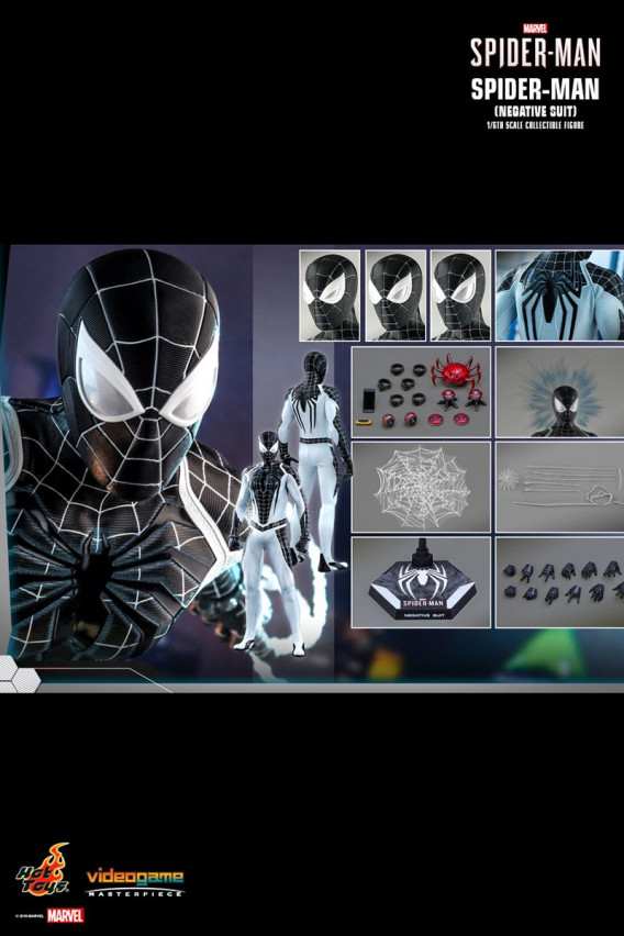Колекційна фігура Spider-man Negative Suit, Hot Toys, арт. 82664 11