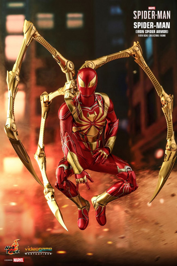 Колекційна фігура Spider-man Iron Spider Armor, Hot Toys, арт. 83418 1