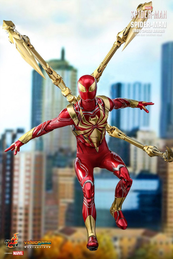 Колекційна фігура Spider-man Iron Spider Armor, Hot Toys, арт. 83418 4