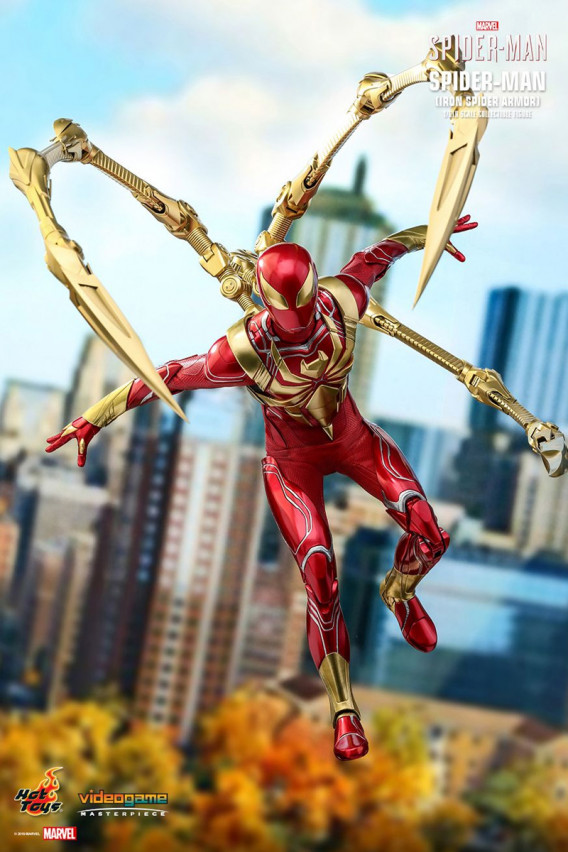 Колекційна фігура Spider-man Iron Spider Armor, Hot Toys, арт. 83418 5