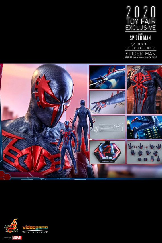 Колекційна фігура Spider-man 2099 version, Hot Toys, арт. 85016 11