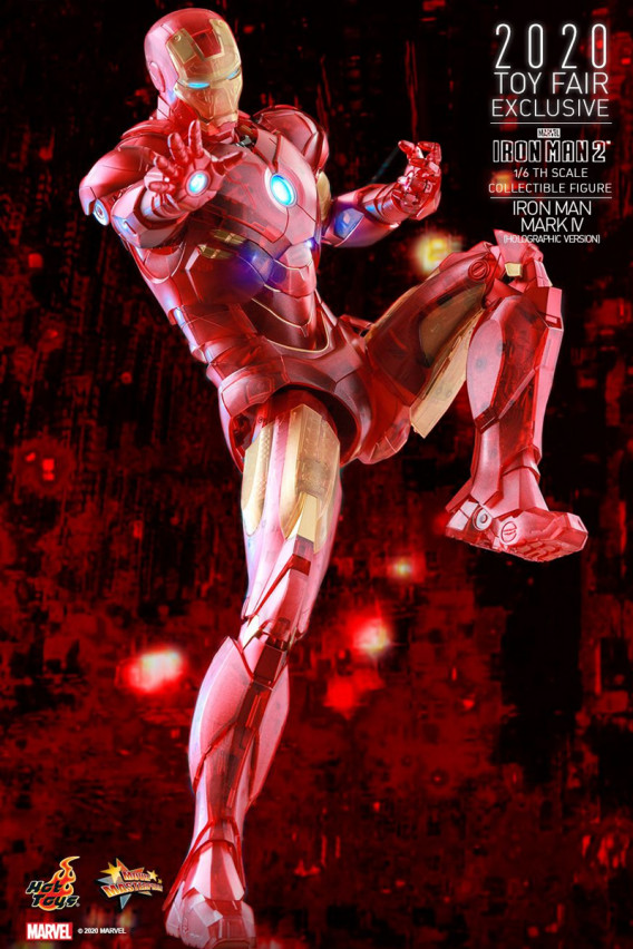 Колекційна фігура Iron Man Mark 4 - Holographic Version, Hot Toys, арт. 85023 9
