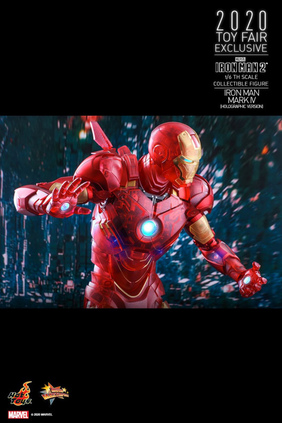 Колекційна фігура Iron Man Mark 4 - Holographic Version, Hot Toys, арт. 85023 10