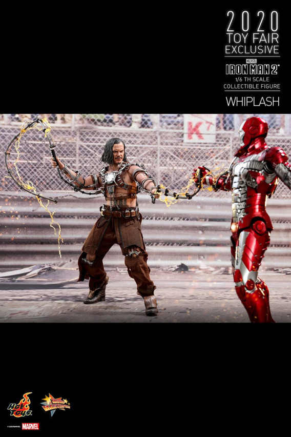 Колекційна фігура Whiplash - Iron Man 2, Hot Toys, арт. 85030 6