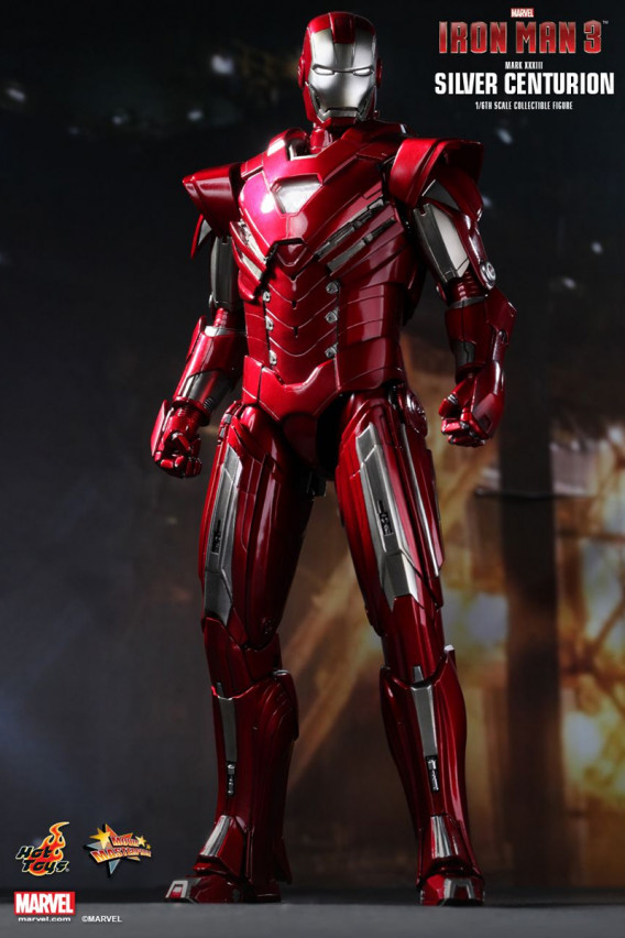 Колекційна фігура Iron man 3 Silver Centurion, Hot Toys, арт. 85409 1