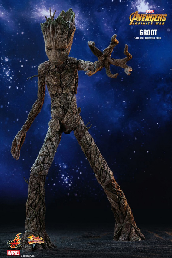 Колекційна фігура Groot - Infinity War, Hot Toys, арт. 85873 1