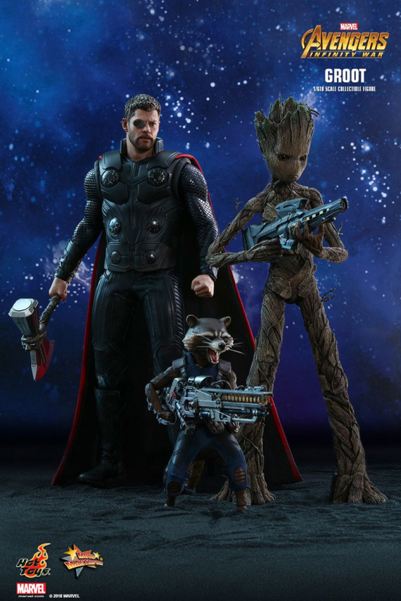 Колекційна фігура Groot - Infinity War, Hot Toys, арт. 85873 6