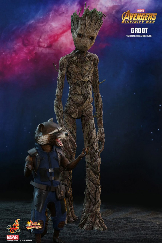 Колекційна фігура Groot - Infinity War, Hot Toys, арт. 85873 9