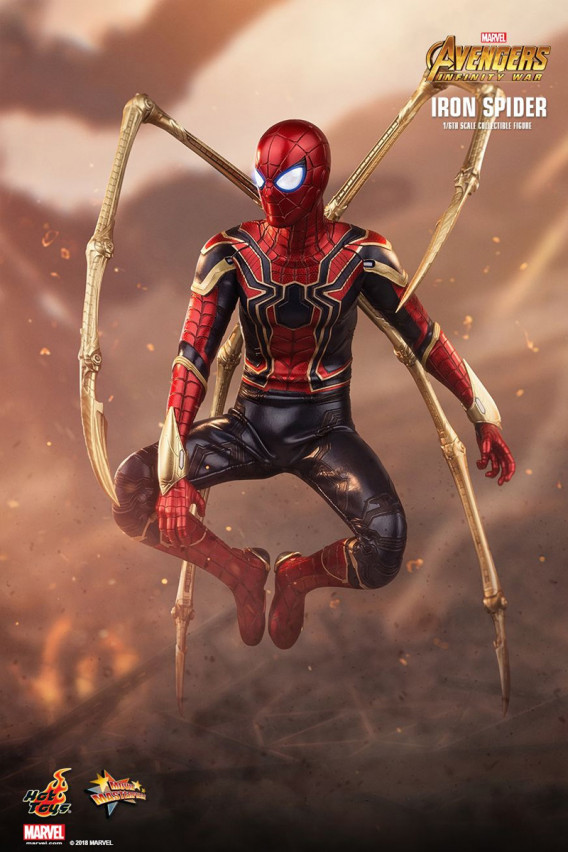 Колекційна фігура Iron Spider - Infinity War, Hot Toys, арт. 86061 6