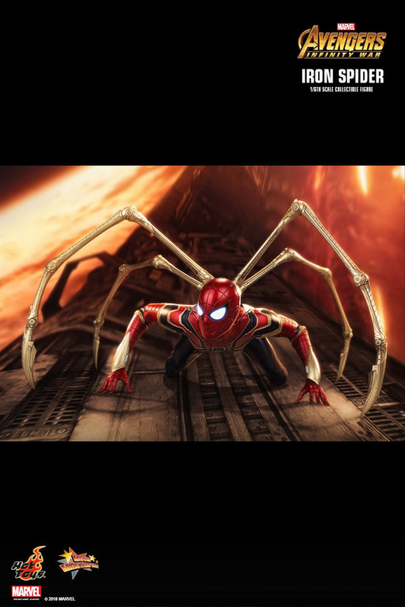 Колекційна фігура Iron Spider - Infinity War, Hot Toys, арт. 86061 8