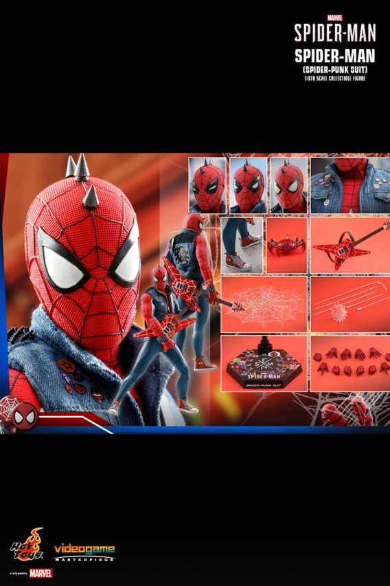 Колекційна фігура Spider-man Punk Suit, Hot Toys, арт. 87419 11