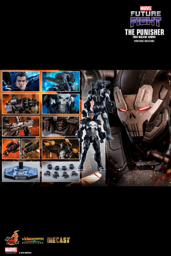 Колекційна фігура Punisher - War Machine, Hot Toys, арт. 88416 11