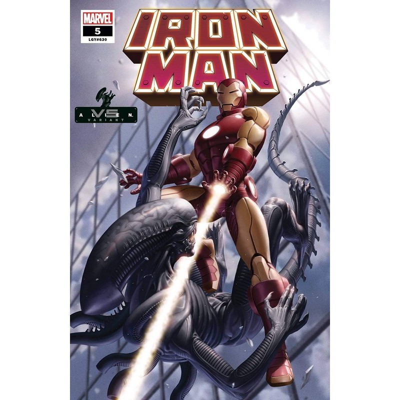 Комикс Marvel - Iron Man #5 (Yoon Marvel Vs Alien Variant), арт. 98663 1