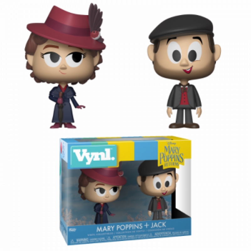 Фігурка Funko VYNL 2-Pack: Mary Poppins Mary & Jack the Lamplighter Vinyl Figures, 34222, 10см 1
