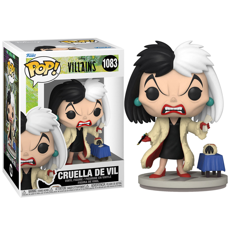 Фігурка Funko POP! Disney Villains - Cruella de Vil 10cm, арт. 57349 1