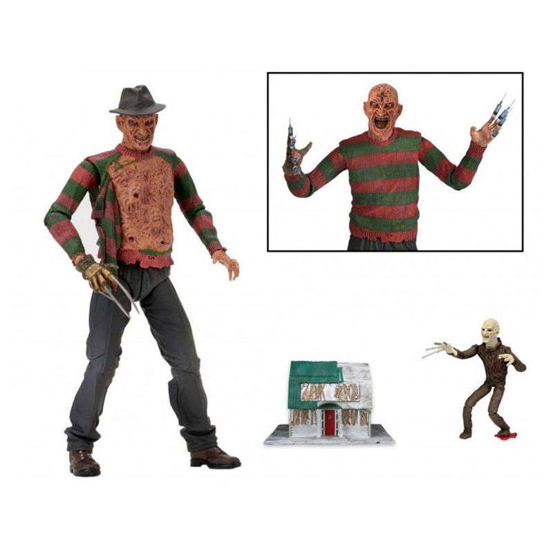  Фігурка NECA Nightmare on Elm Street Part 3 - Ultimate Freddy 18cm, арт. 39889 1