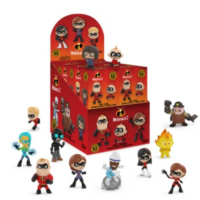 Фігурка Funko Mystery Minis - ﻿﻿The Incredibles 2 (12 figures random packaged), 29196, 6 см  1