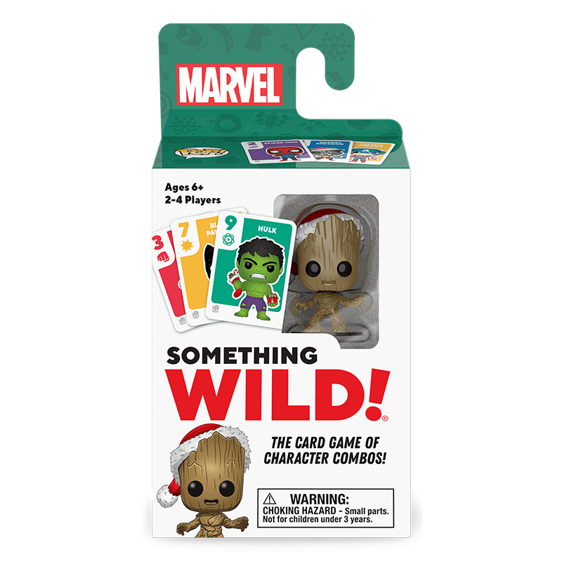 Настільна карткова гра Funko POP! Funko Something Wild - Marvel: Holiday Groot, арт. 65341 1
