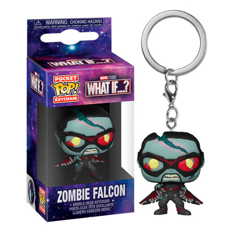 Брелок Funko POP! Keychain What If - Zombie Falcon, арт. 57401 1