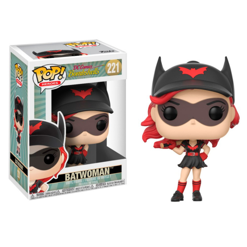 Фігурка Funko! POP! Heroes DC Comics Bombshells Wave 2 - Batwoman Vinyl Figure, 22890, 10см 1