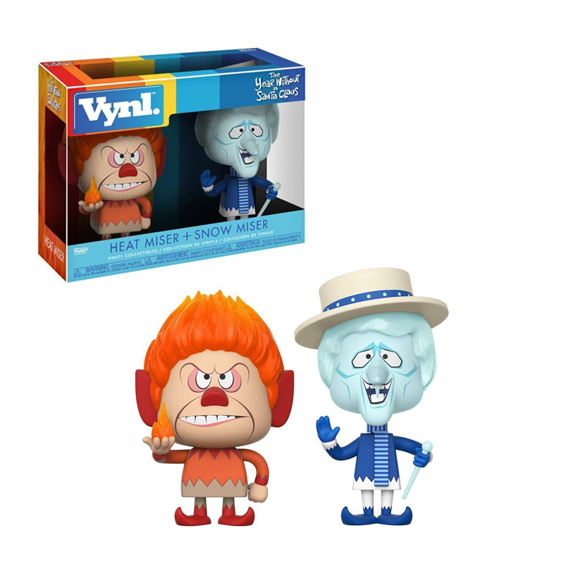 Фігурка Funko Holiday Vynl.! The Year without a Santa Clause - Heat Miser & Snow Miser 2-Pack Vinyl Figures, 10 см, 22972 1