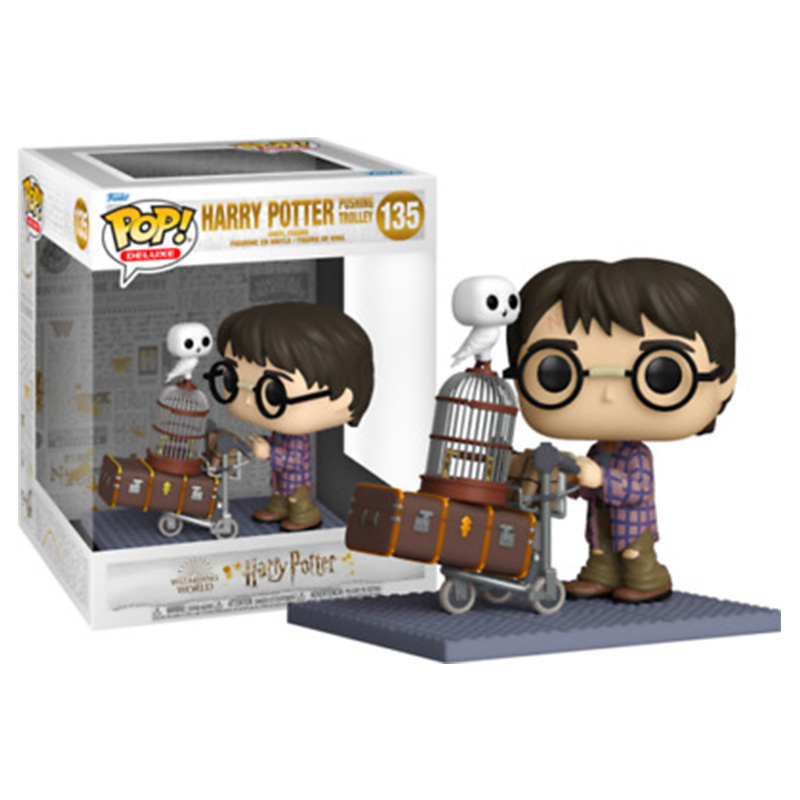 Фігурка POP Deluxe: Harry Potter Anniversary- Harry Pushing Trolley 10cm, арт. 57360 1