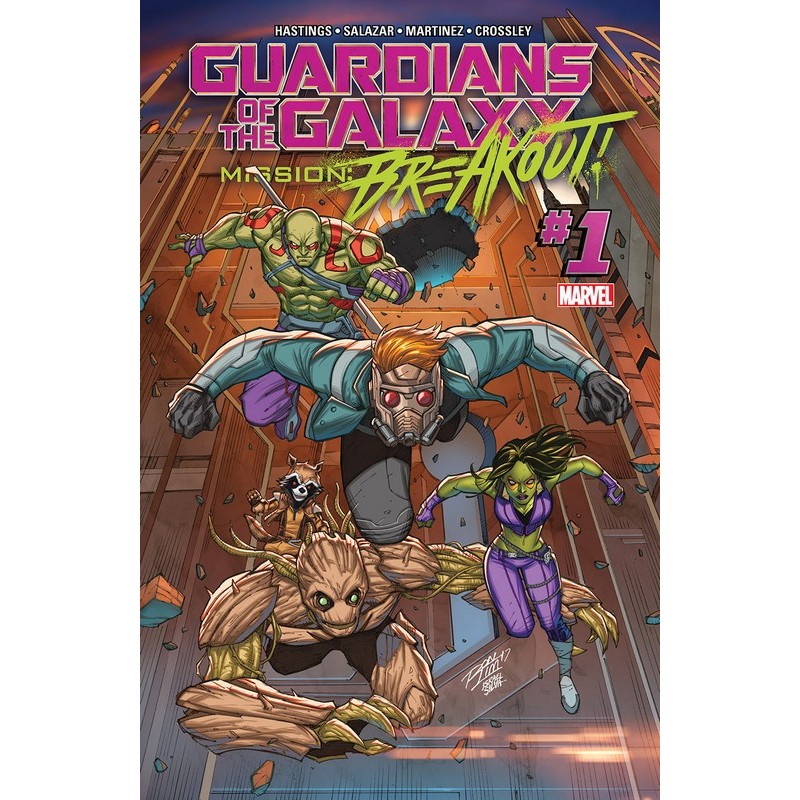 Комікс Marvel: Guardians of the Galaxy - Mission Breakout #1, арт. 86719 1