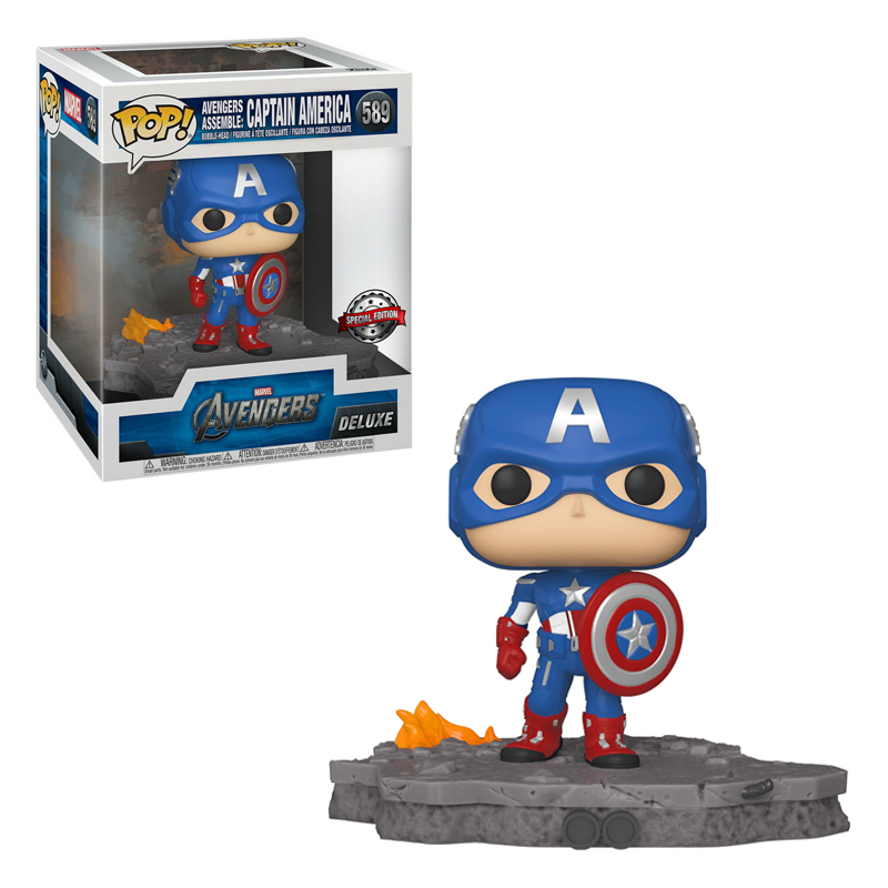 Фігурка Funko POP! Marvel: Avengers - Captain America (Assemble) (Special Edition) 15cm, арт. 45076 1