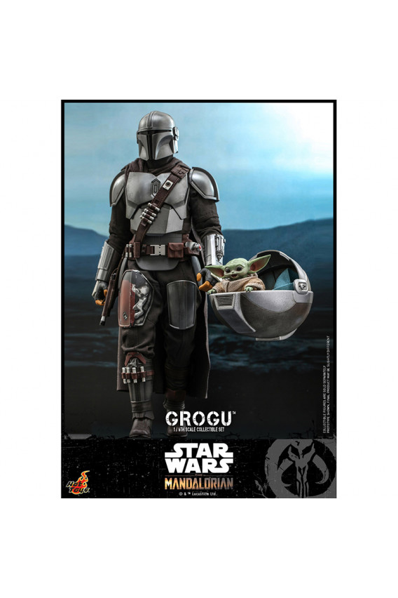 Колекційна фігура Grogu - Star Wars: The Mandalorian, Hot Toys, арт. 607850 1