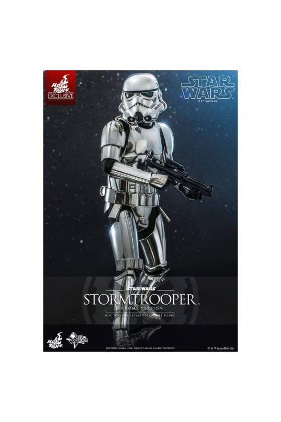 Колекційна фігура Stormtrooper (Chrome version) - Star Wars, Hot Toys, арт. 609175 1
