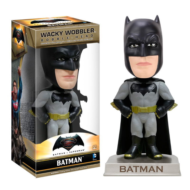 Фігурка Funko Wacky Wobblers Batman vs. Superman - Batman Bobble Head Action figure, 7017, 15см 1