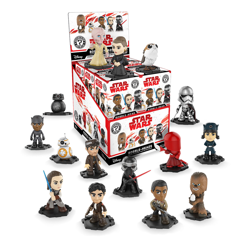 Набір фігурок Funko POP! Star Wars Episode 8 The Last Jedi - Mystery Mini Display Box (12 figures random packaged), 20247, 10 cm 1