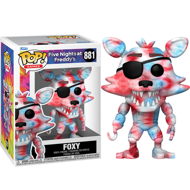 Фігурка Funko POP! Games: Five Nights at Freddy's TieDye - Foxy 10cm, арт. 64231 1