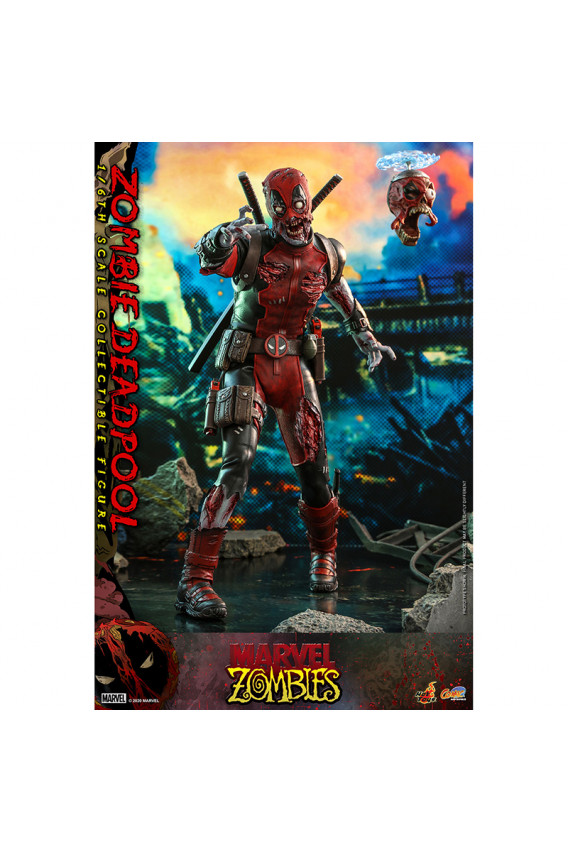 Колекційна фігура Zombie Deadpool - Marvel Zombies, Hot Toys, арт. 607096 1