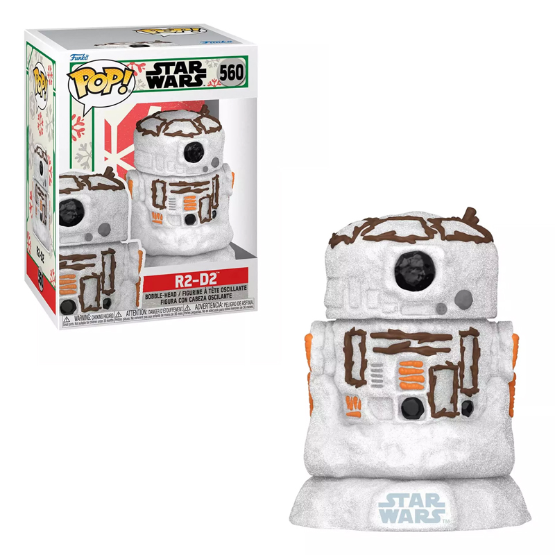 Фігурка Funko POP! Star Wars: Holiday - R2-D2 (SNWMN) 10cm, арт. 64337 1